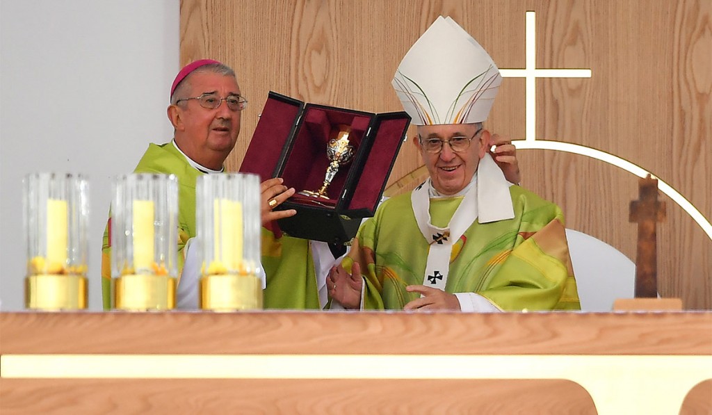Pope Francis Holds The Closing Mass Of His Ireland Visit